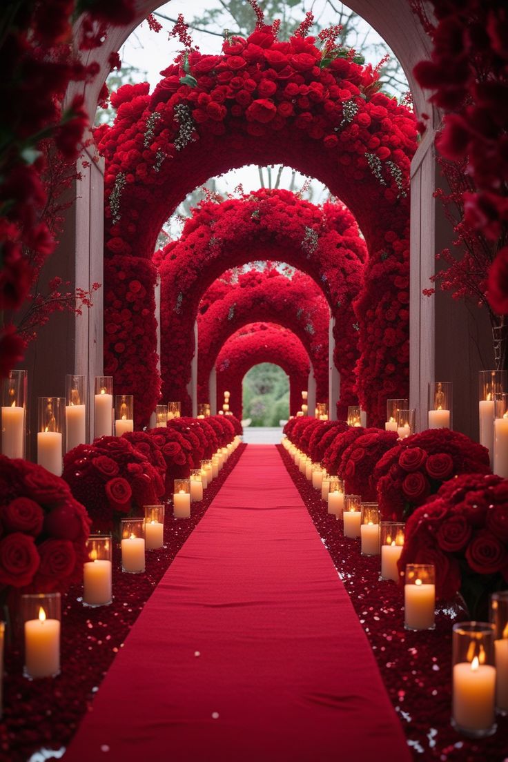 Floral Showcase setup